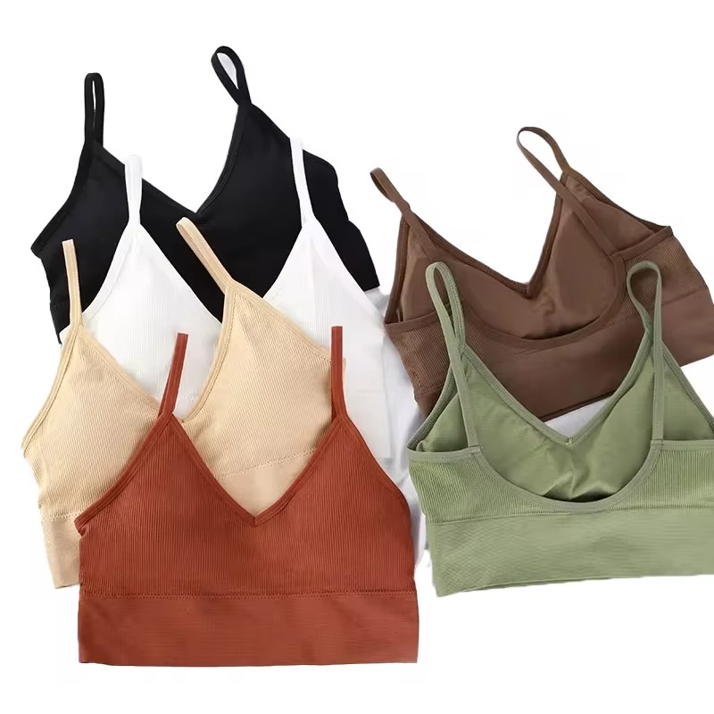 Bralette Triangle Set - Nahtlose Frauen Push-Up Bh Schöne Zurück