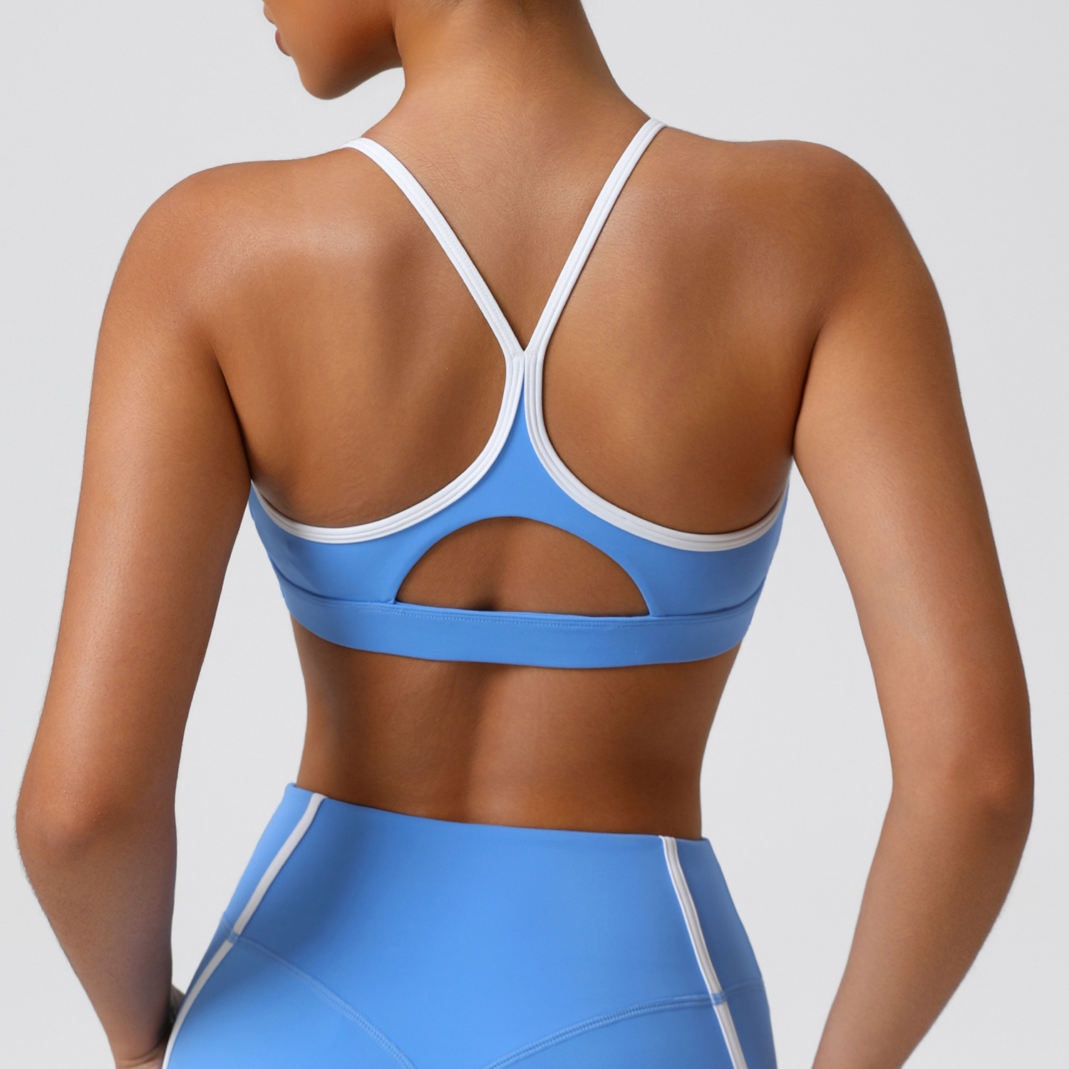 Crop Top Crochet - Dehnbare, weiche Sportunterwäsche für Damen, Fitness-Yoga-BH