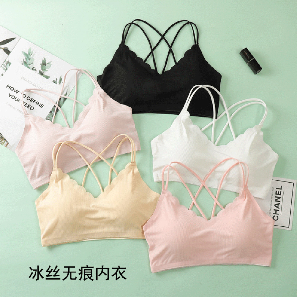 Bralette Triangle Set - 3D sexy Dessous nahtlosen Sport-BH träger