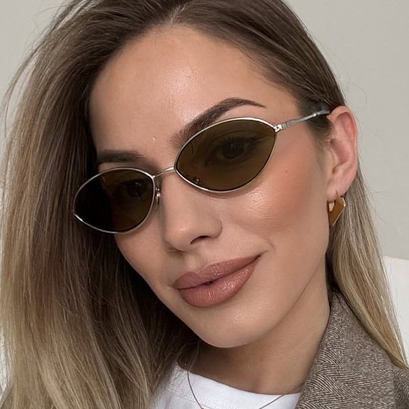 Sunglasses Cat Eye - Retro Cat Eye Damen Sonnenbrille für