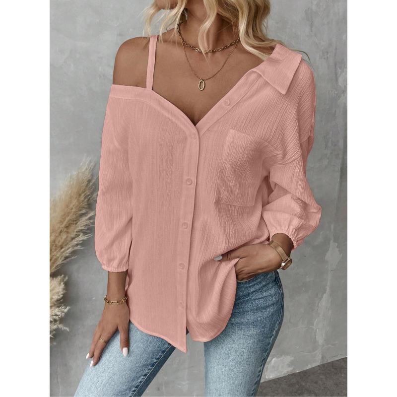 Blouse Off Shoulder - Plus Größe 1XL-5XL Frauen Blusen Top