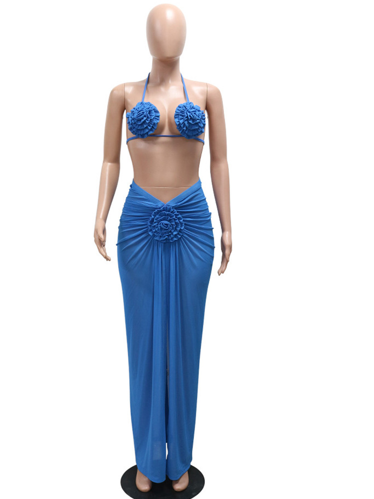 Beyprern Damen-Bikini-Set mit  – Swimsuit Bikini Ruched Bewertung und Preis