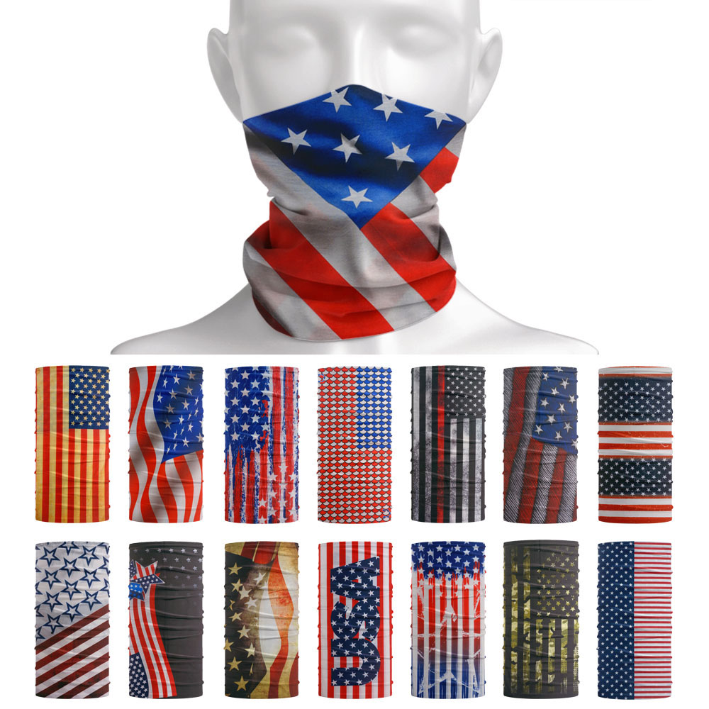 Sonnenschutzschal mit USA-Flag – Headband Summer Knit Bewertung und Preis