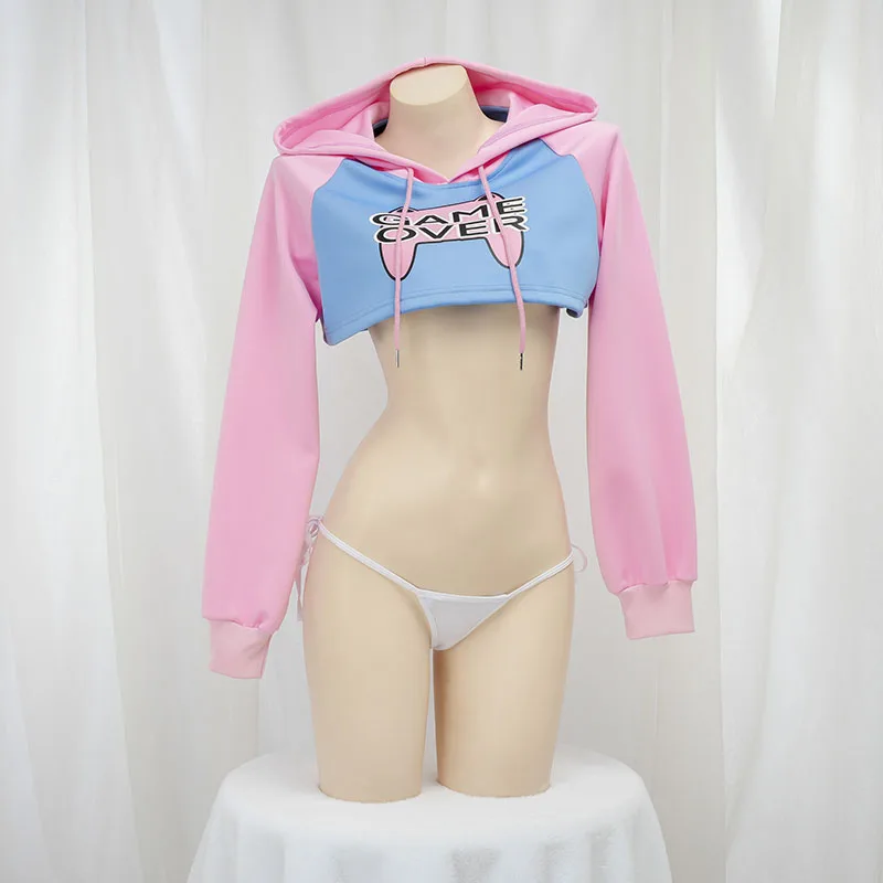Niedliches Langarm-Crop-Top-Ho – Crop Top Crochet Bewertung und Preis