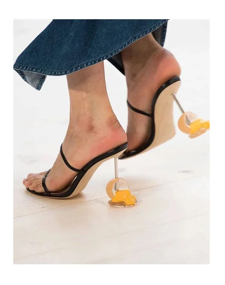 Sommer Riemchensandalen Offene – Sandal Strappy Heeled Bewertung und Preis