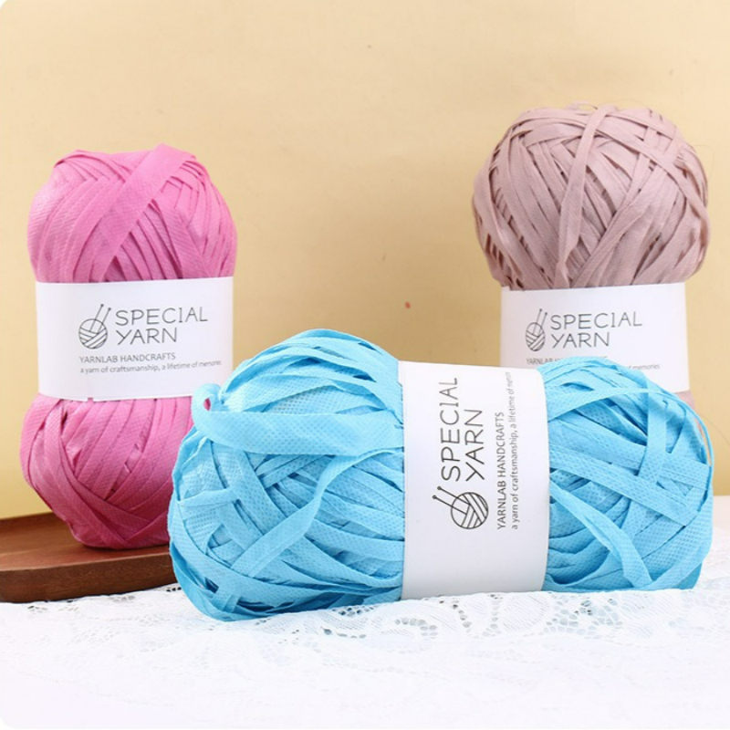 100g/Stück Raffia Flachgarn fü – Crochet Bag Raffia Bewertung und Preis