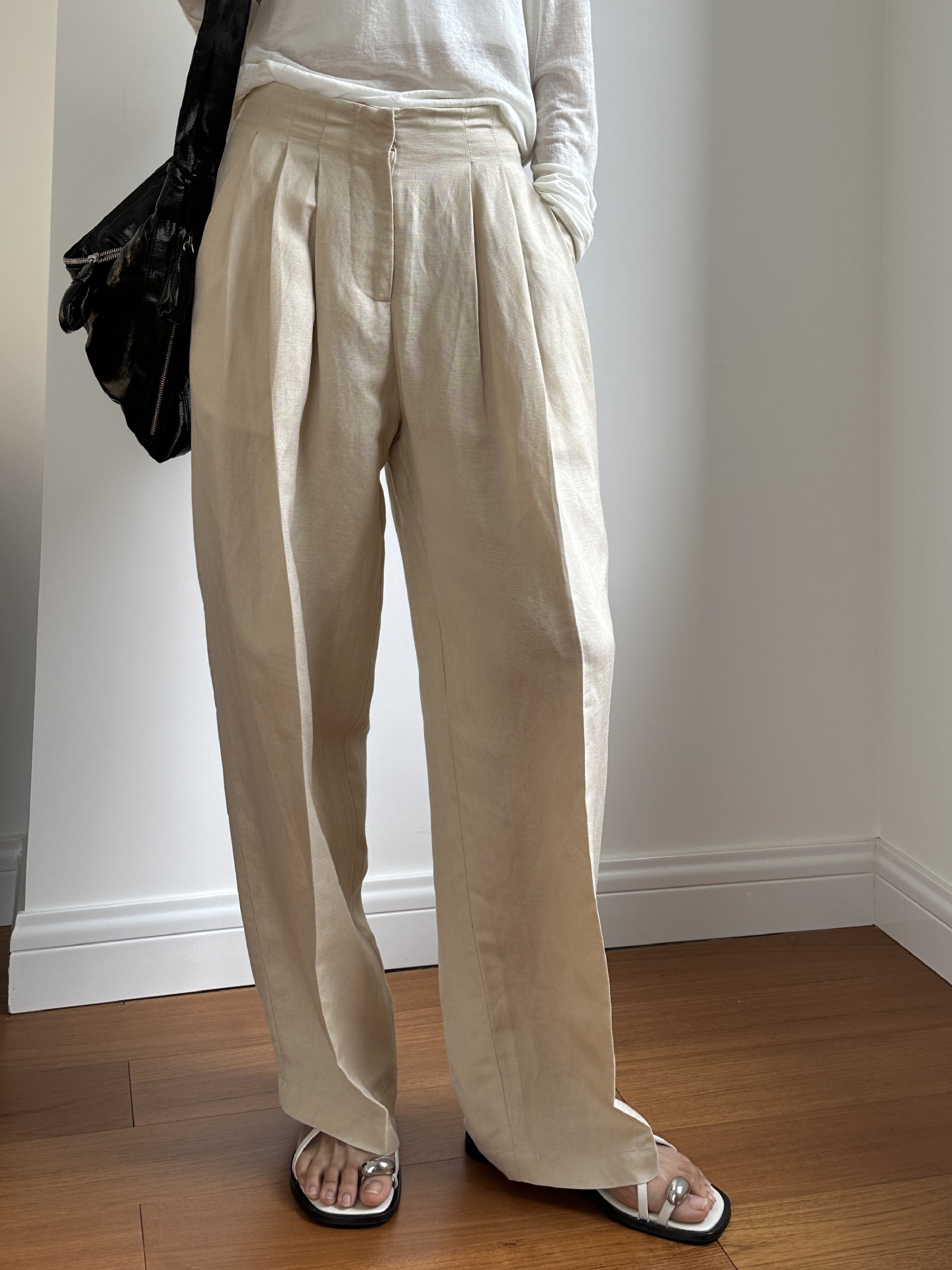 Lässige Leinenhose mit weitem  – Linen Pant Wide Bewertung und Preis