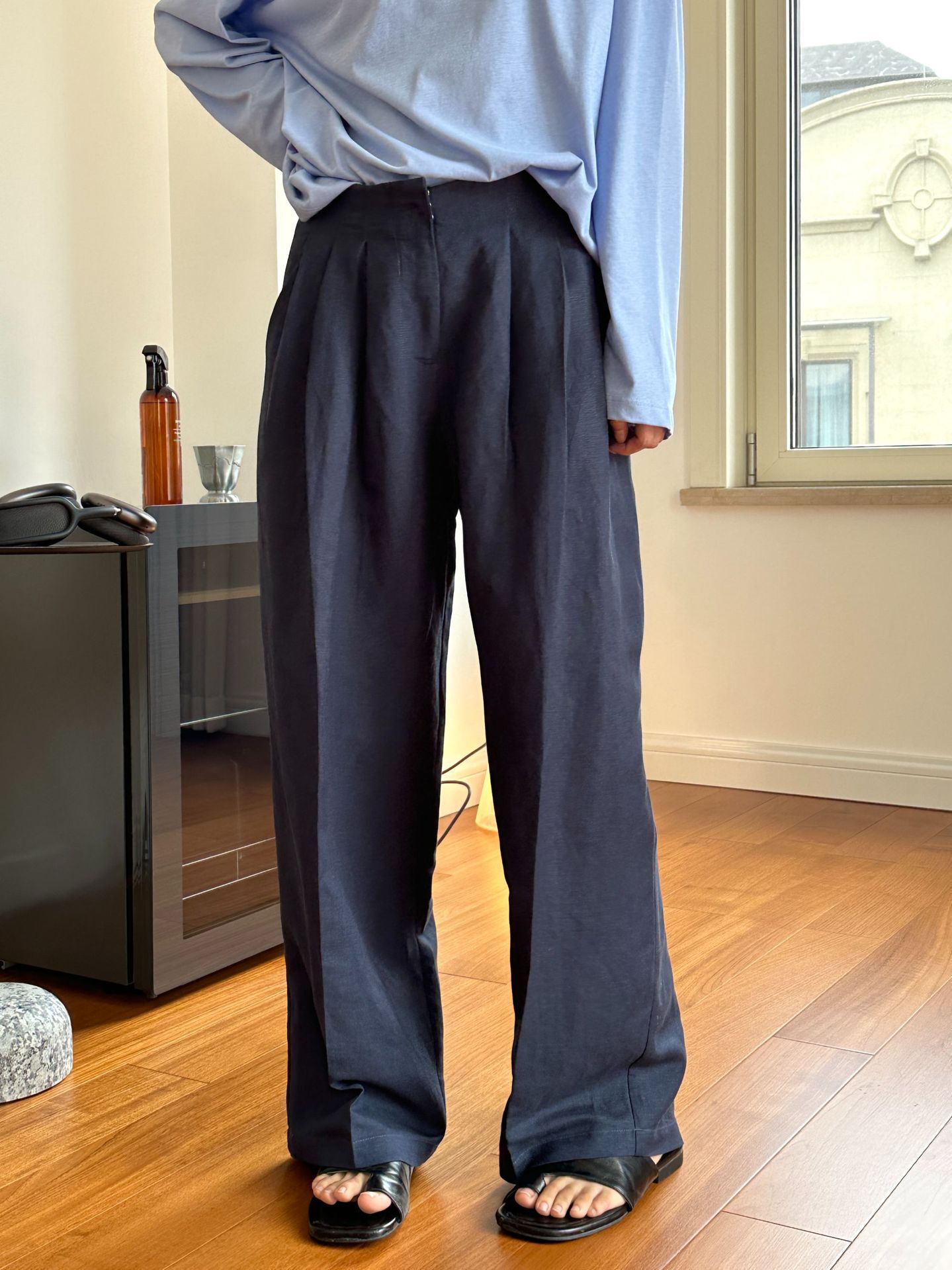 Lässige Leinenhose mit weitem  – Linen Pant Wide Bewertung und Preis