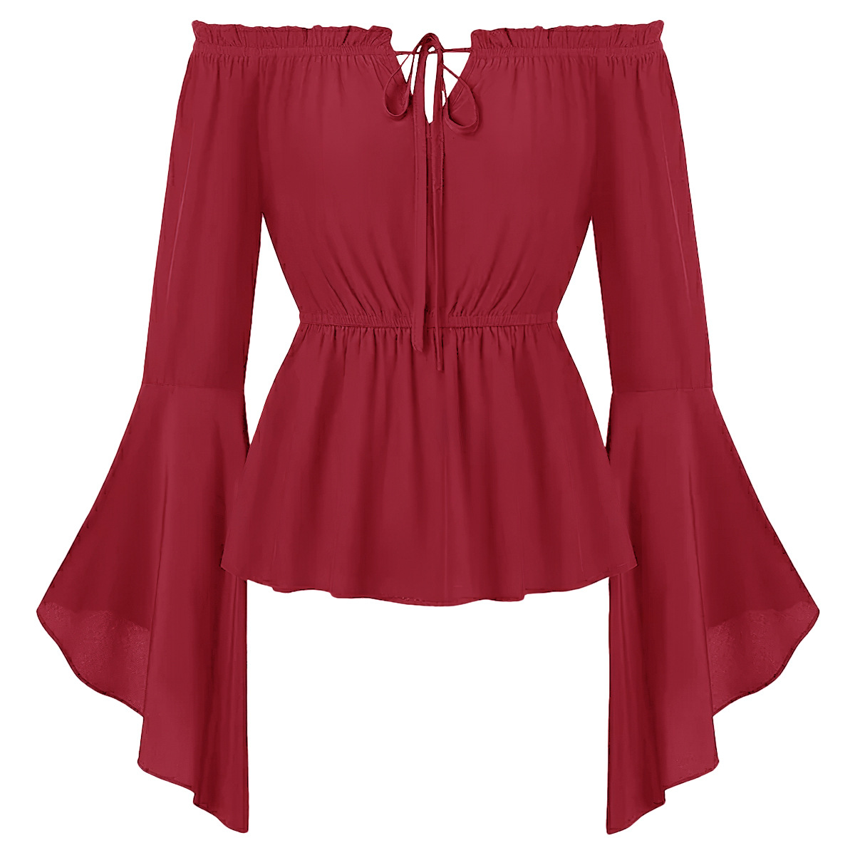 Schulterfreie Mittelalter-Kost – Blouse Off Shoulder Bewertung und Preis