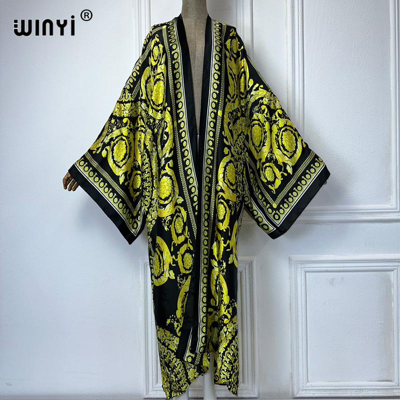 Winyi Afrika Boho Print Kimono – Cover Up Kaftan Bewertung und Preis