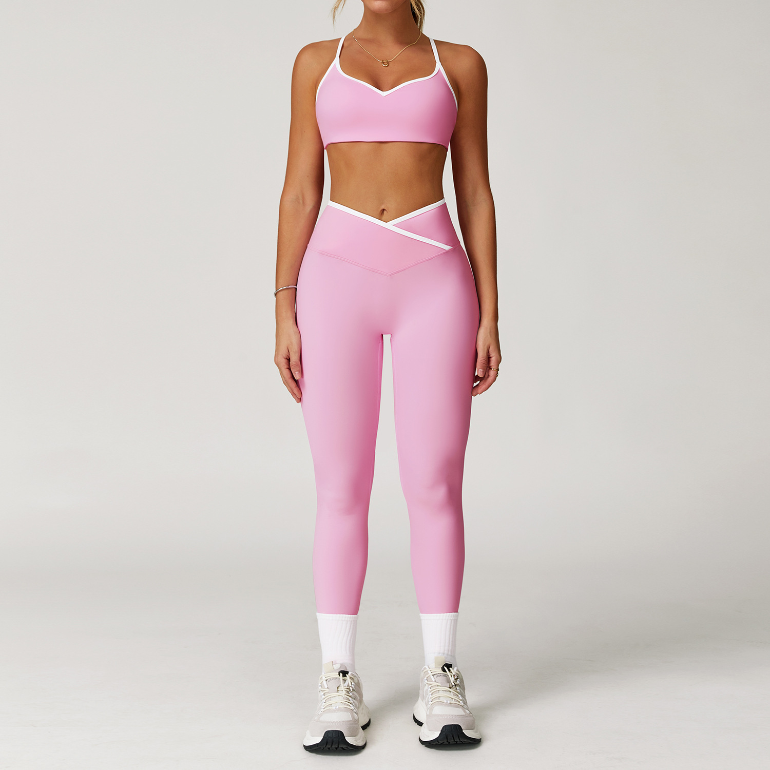 Gym-Unterwäsche, Sport-BH für  – Crop Top Crochet Bewertung und Preis