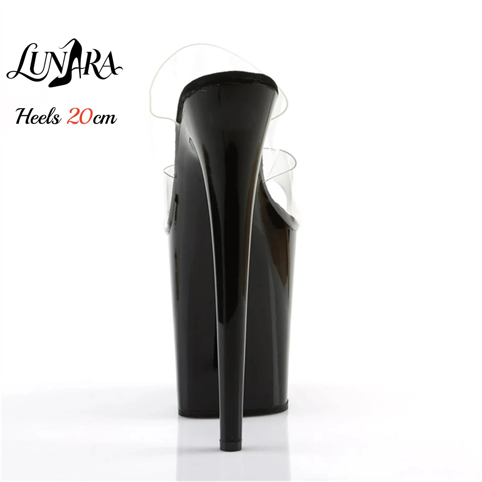 20cm Transparente PVC-Riemchen – Sandal Strappy Heeled Bewertung und Preis