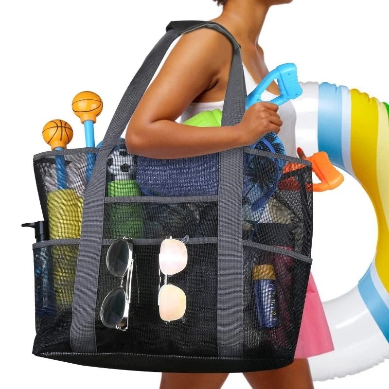2026 Neue Große Netz-Strandtas – Tote Bag Beach Bewertung und Preis