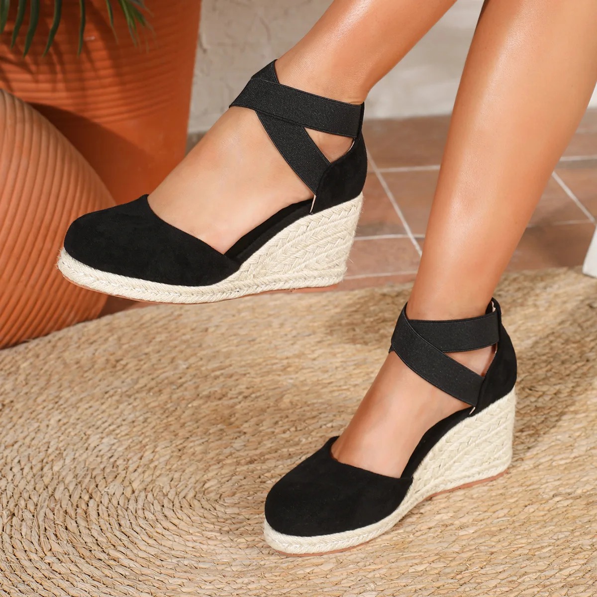 Cover Toe Damen Espadrille Kei – Wedge Espadrille Women Bewertung und Preis