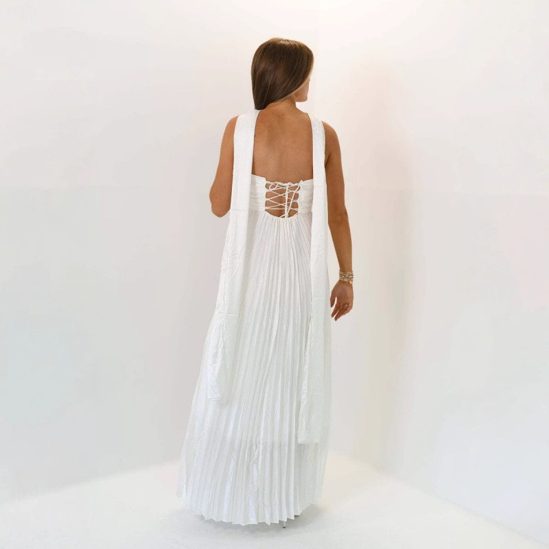 Hochzeitsgast-Kleid Elegantes  – Maxi Dress Halter Bewertung und Preis