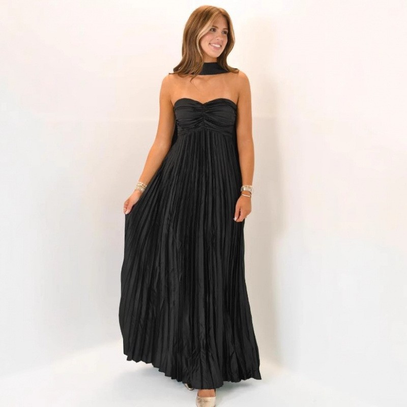 Hochzeitsgast-Kleid Elegantes  – Maxi Dress Halter Bewertung und Preis