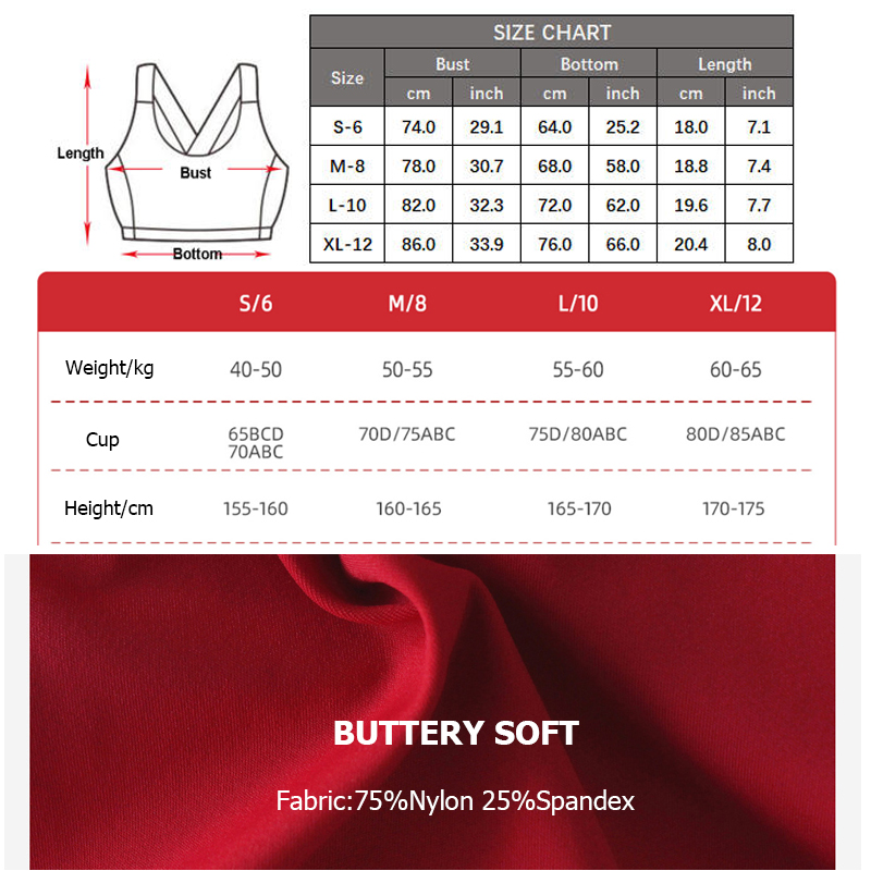 Dehnbare, weiche Sportunterwäs – Crop Top Crochet Bewertung und Preis