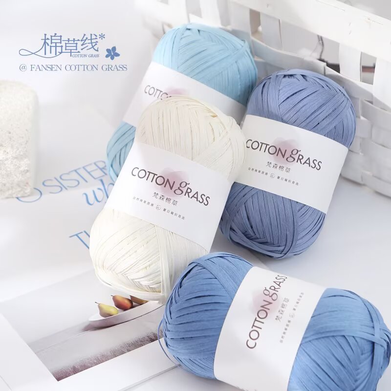 50g Baumwoll-Grasgarn im Raffi – Crochet Bag Raffia Bewertung und Preis