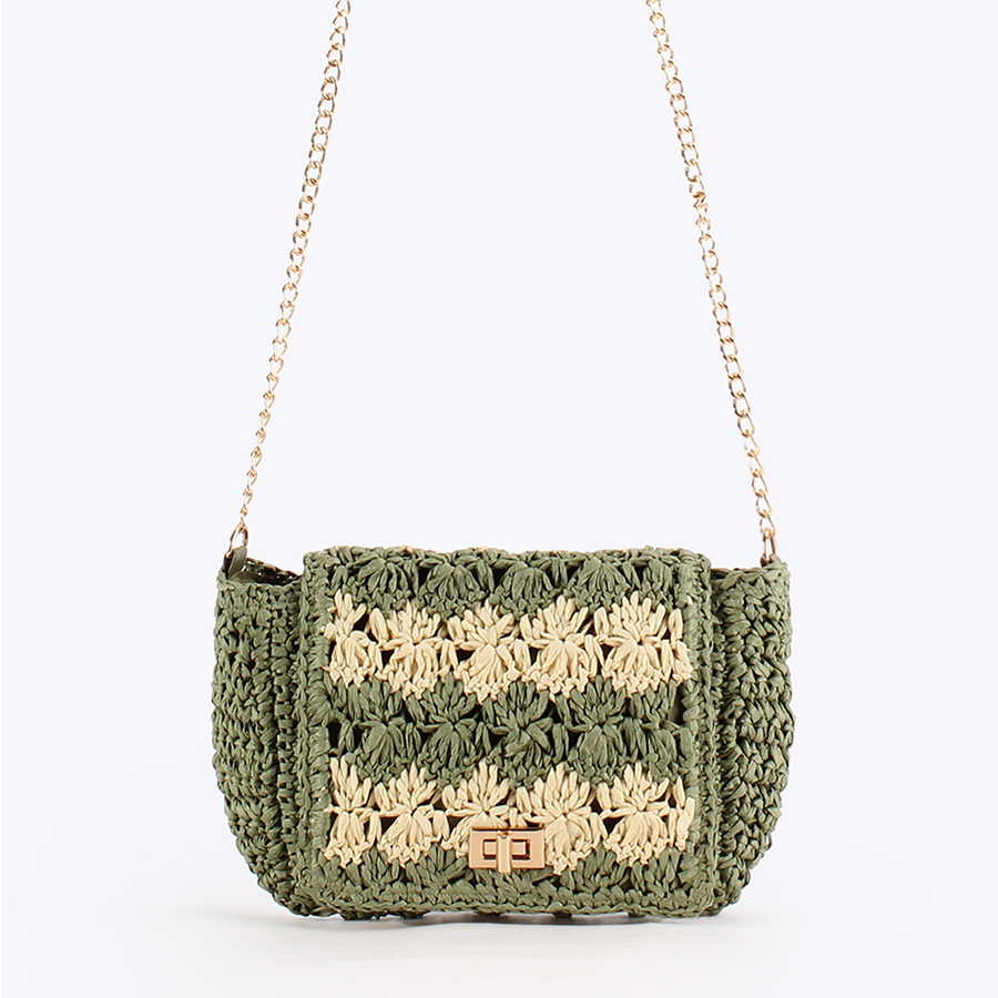 Stroh-Umhängetaschen für Damen – Crochet Bag Raffia Bewertung und Preis