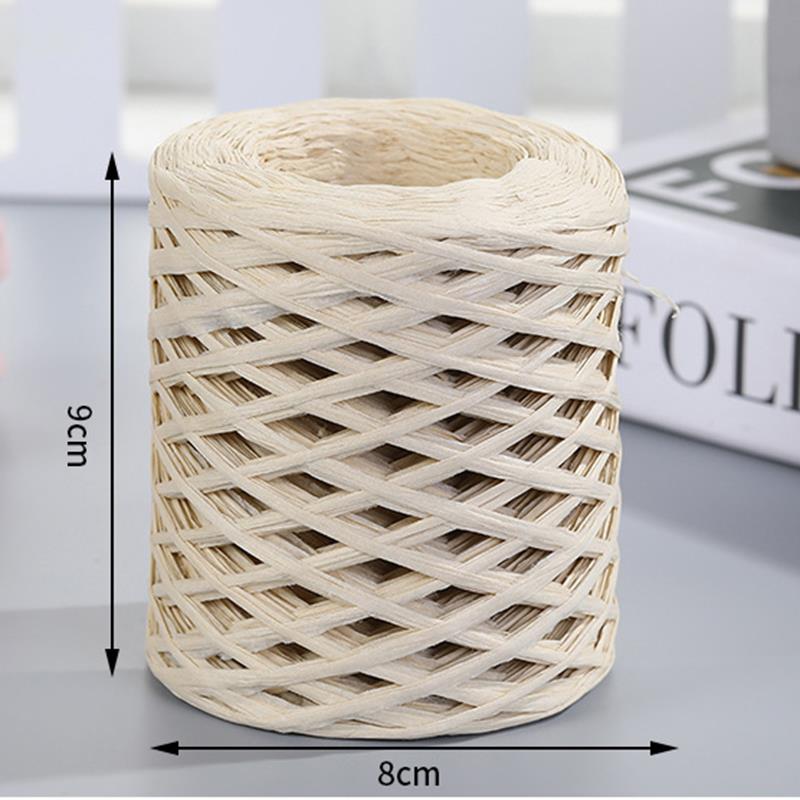 200 m Raffia-Papierseil, Stroh – Crochet Bag Raffia Bewertung und Preis