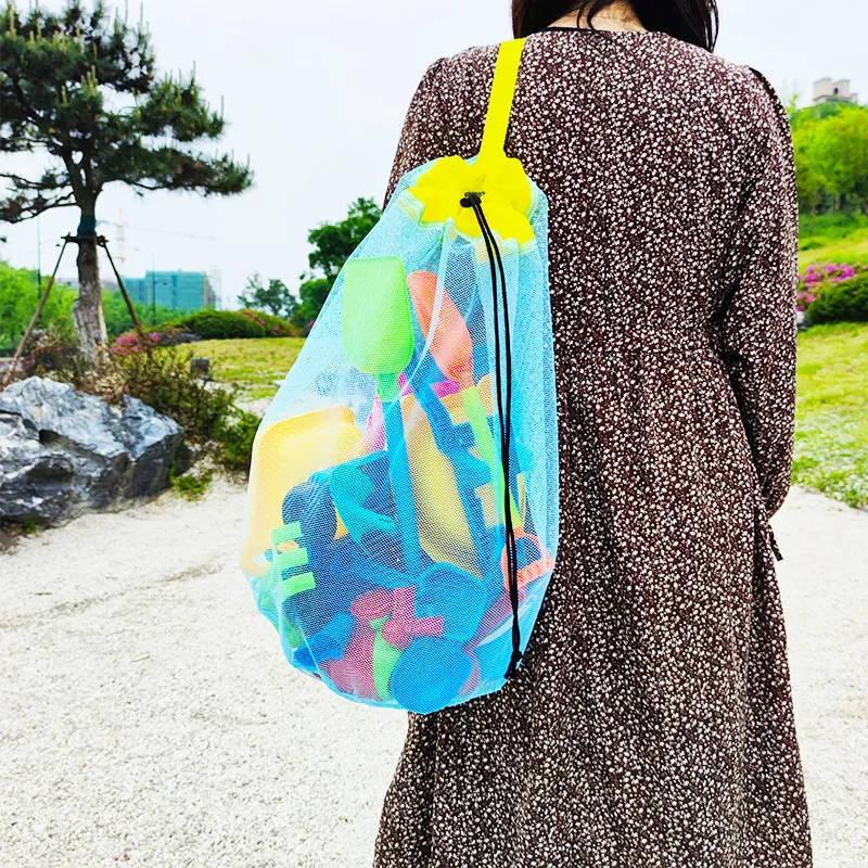 Große, tragbare Netz-Strandtas – Tote Bag Beach Bewertung und Preis