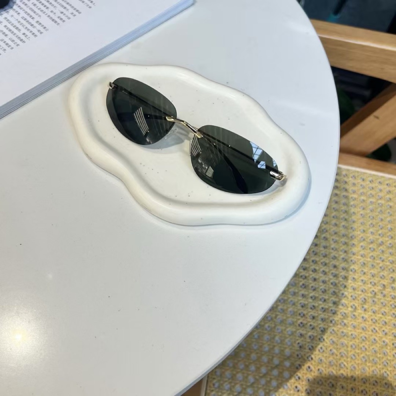 Randlose UV400-Sonnenbrille, m – Sunglasses Cat Eye Bewertung und Preis