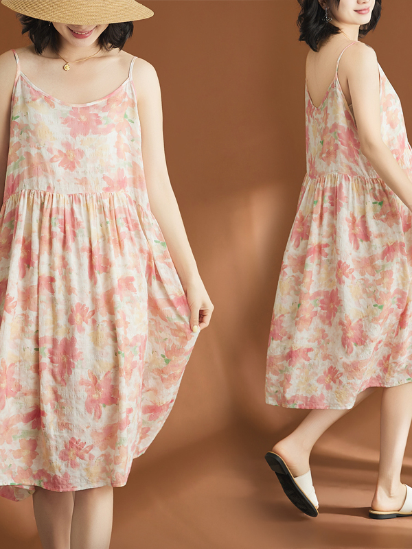 Lässiges Baumwoll-Leinen Damen – Linen Dress Wrap Bewertung und Preis
