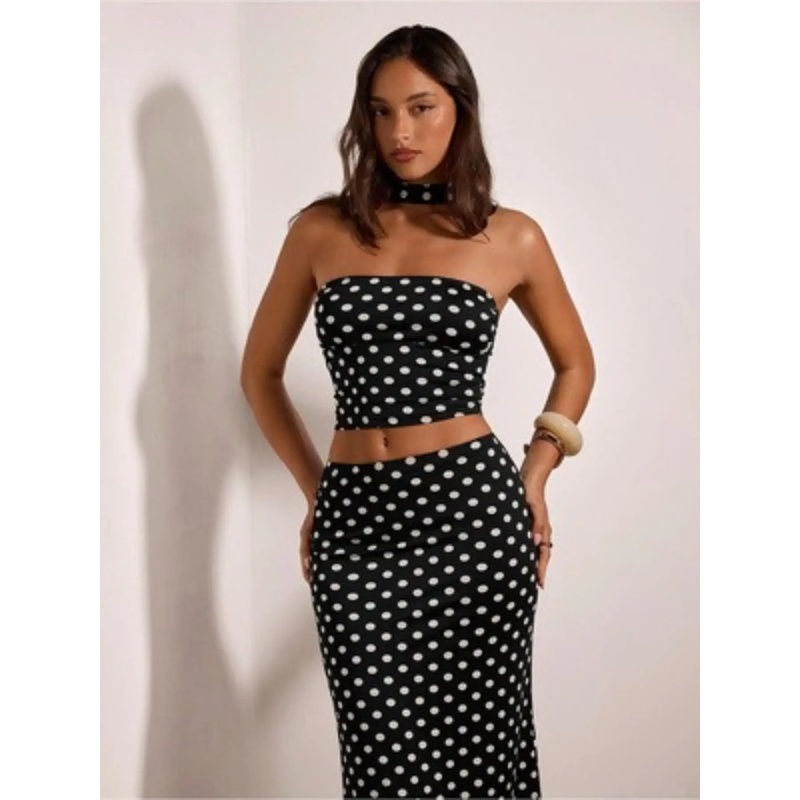 Damen-Set im Retro-Y2K-Stil mi – Crop Top Crochet Bewertung und Preis