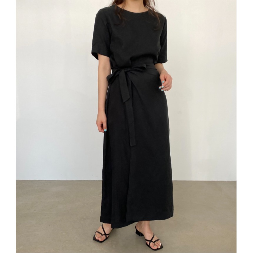 Elegantes Baumwoll-Leinen-Wick – Linen Dress Wrap Bewertung und Preis