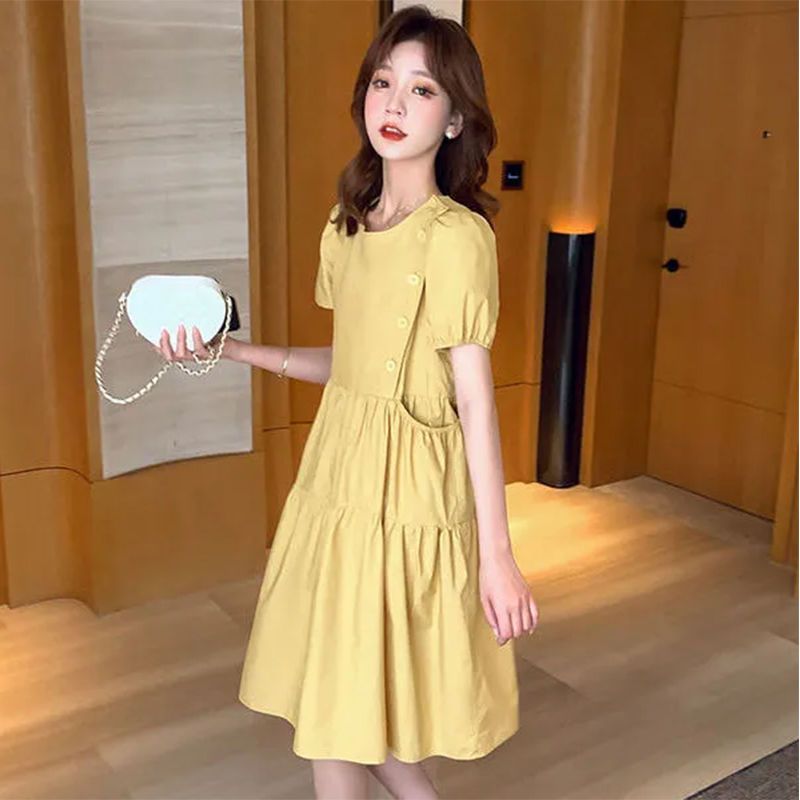 2021 lose Elegante Koreanische – Linen Dress Wrap Bewertung und Preis