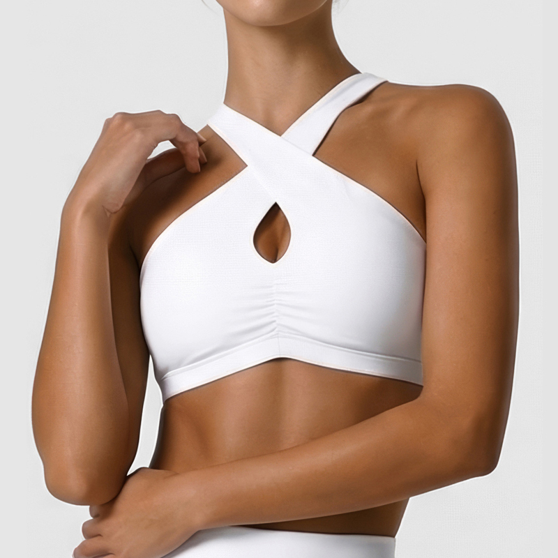 Damen Weiche Sportunterwäsche  – Crop Top Crochet Bewertung und Preis