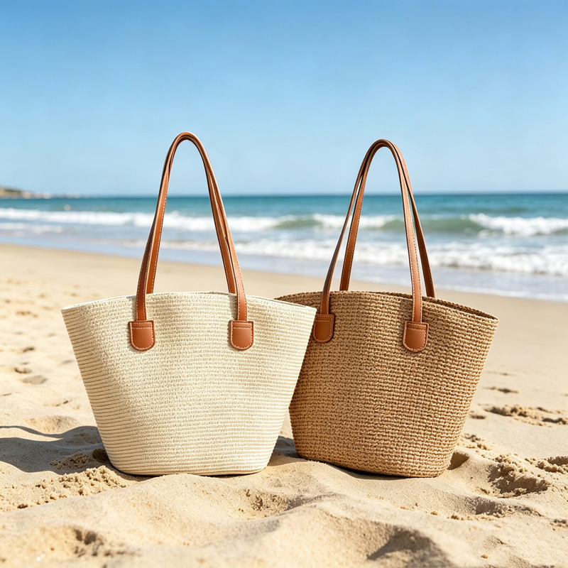 CLAREGQI Damen-Tragetasche aus – Tote Bag Beach Bewertung und Preis
