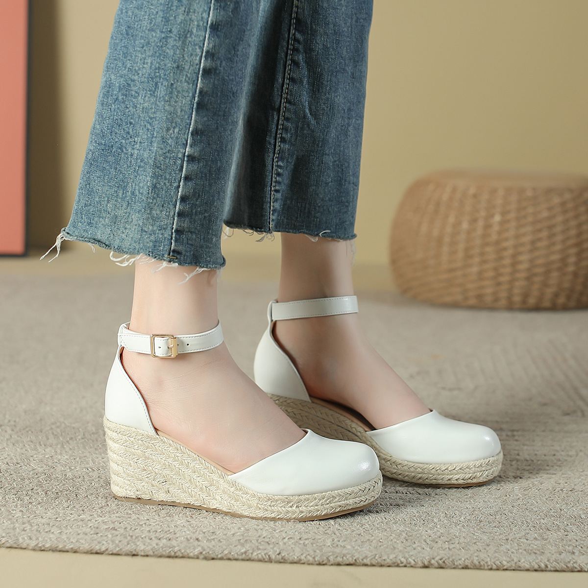 Damen-Espadrille-Keilsandalen  – Wedge Espadrille Women Bewertung und Preis