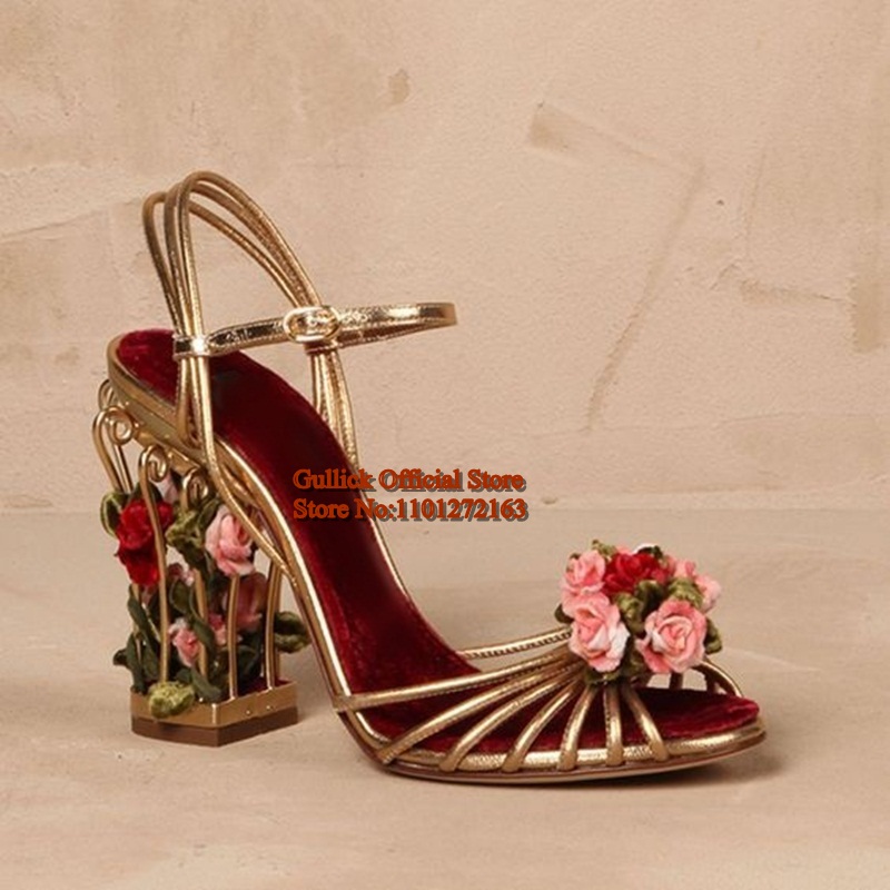 Luxus Vogelkäfig Damen Sandale – Sandal Strappy Heeled Bewertung und Preis