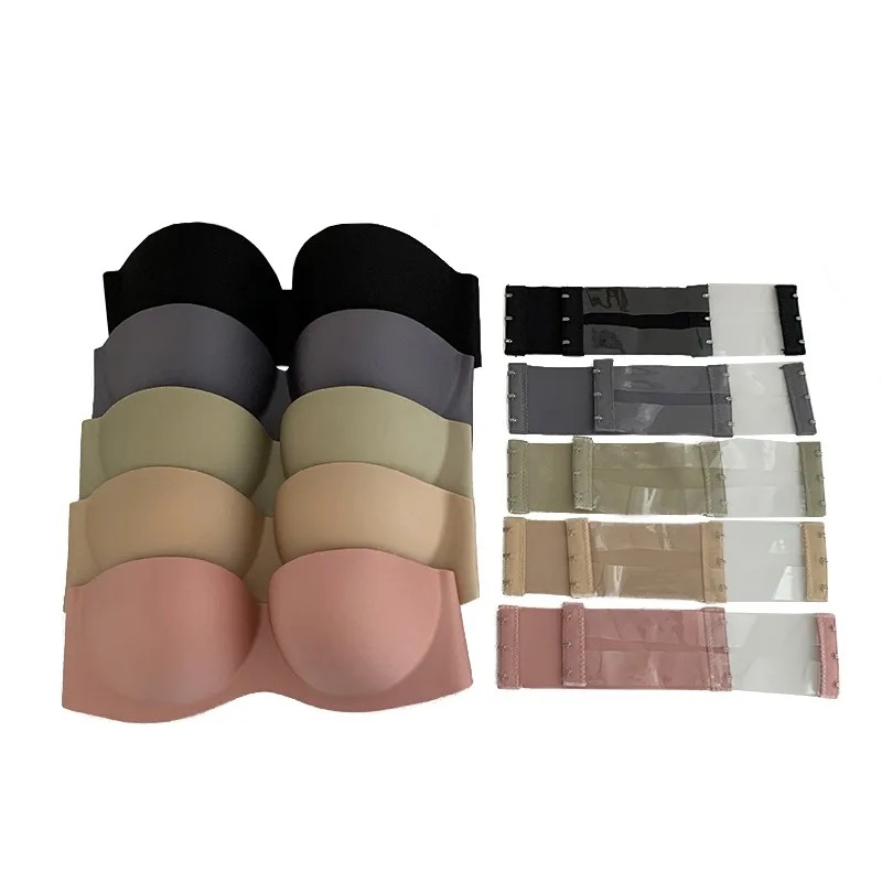 Sexy trägerloser Push-Up-BH fü – Bralette Triangle Set Bewertung und Preis