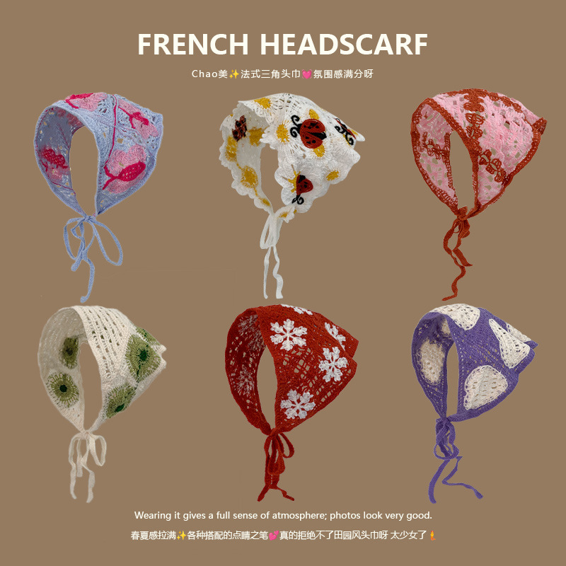 Gestricktes Dreieck-Stirnband  – Headband Summer Knit Bewertung und Preis