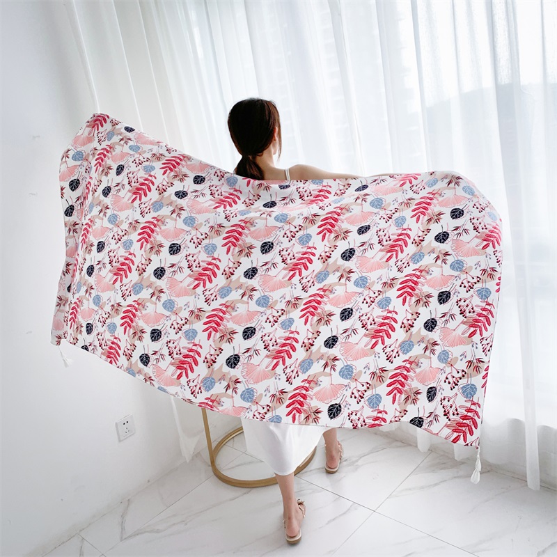 90x185cm Baumwolle Leinen Druc – Linen Dress Wrap Bewertung und Preis