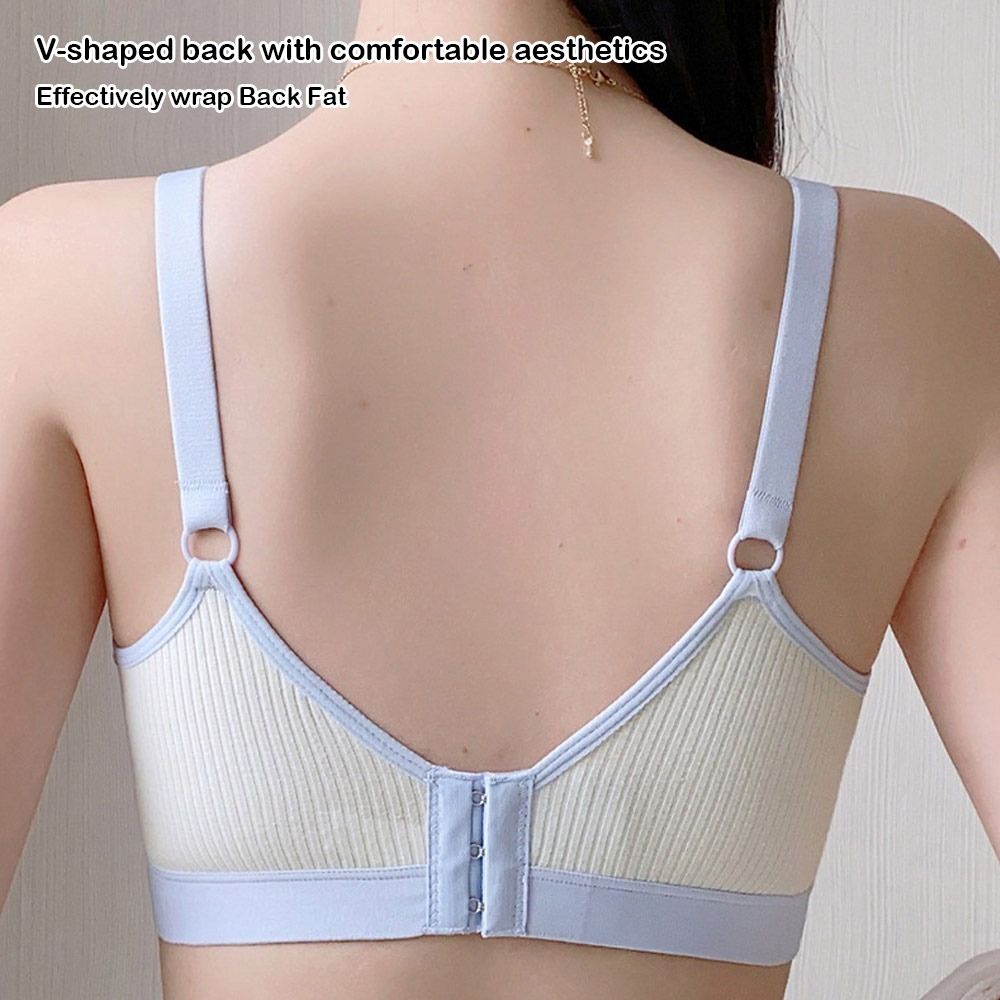 Modischer Doppelschnallen-Stil – Bralette Triangle Set Bewertung und Preis